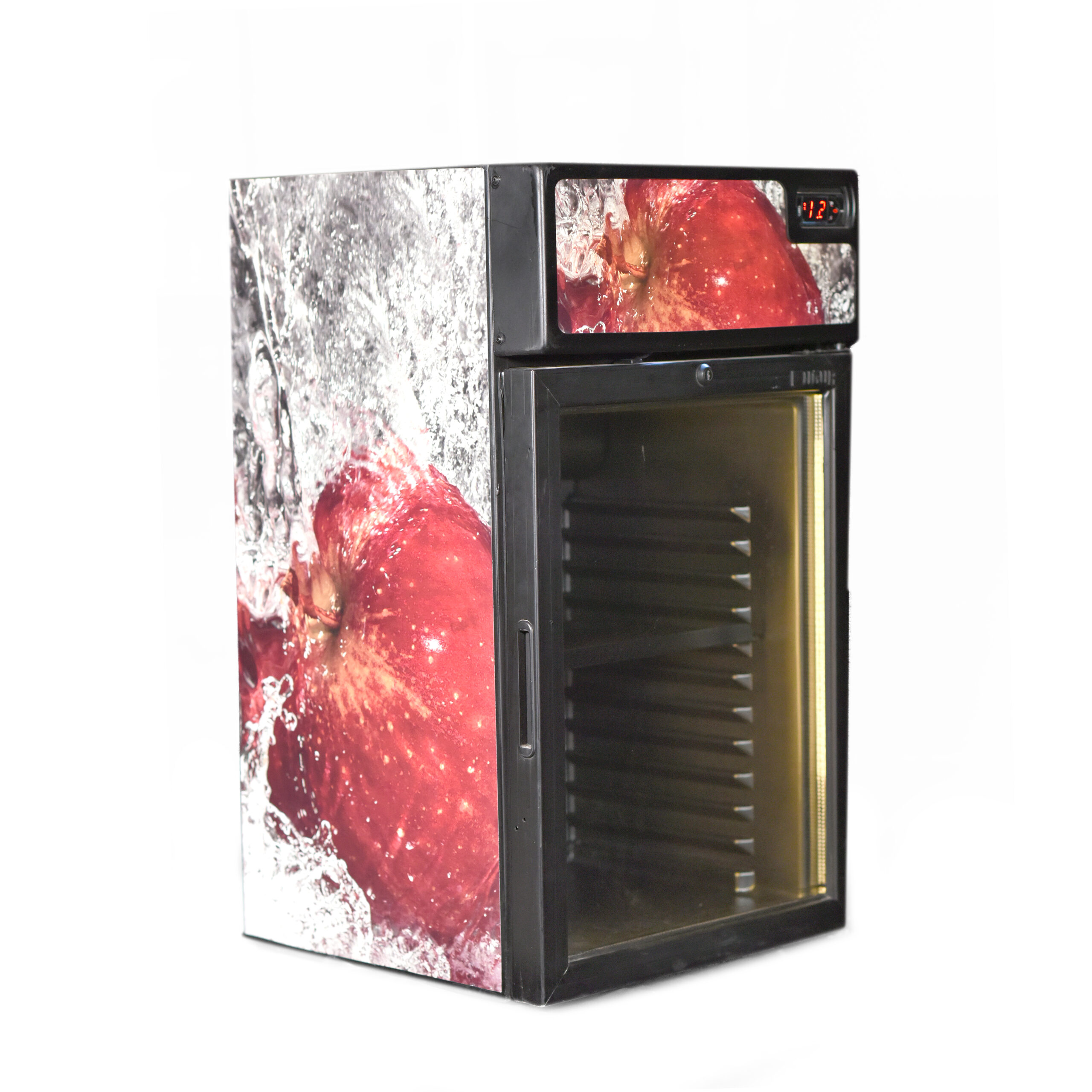 Şişe Soğutucu Siyah Minibar Dolap